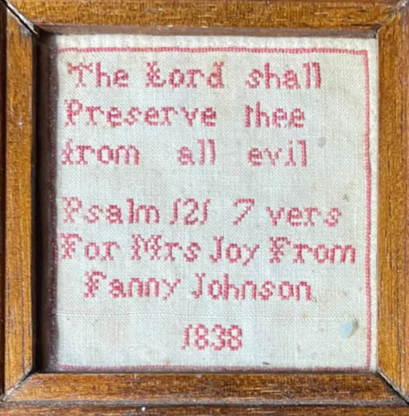 NWP - Fanny Johnson 1838