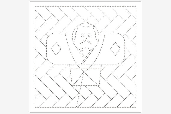 XXX-ORIM - Daruma - Kite and Cypress Fence - 8430-1257