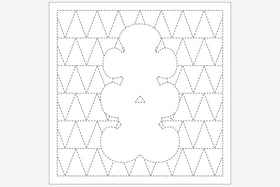 XXX-ORIM - Daruma - Gift Envelope and Triangles - 8430-1258