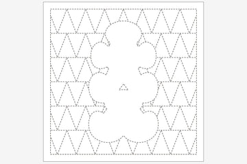 XXX-ORIM - Daruma - Gift Envelope and Triangles - 8430-1258