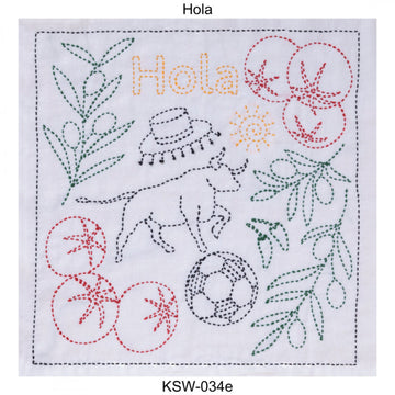 ORIM - Sashiko World - Spain - Hola - KSW-034