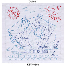 ORIM - Sashiko World - Spain - Galleon - KSW-035