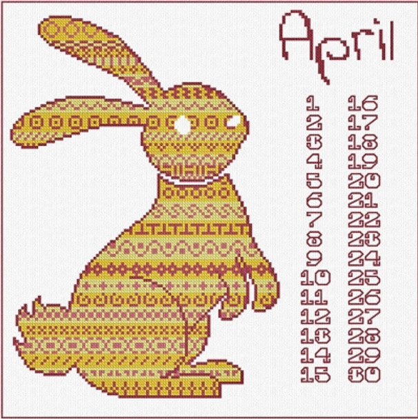 AAN - Animal Calendar April