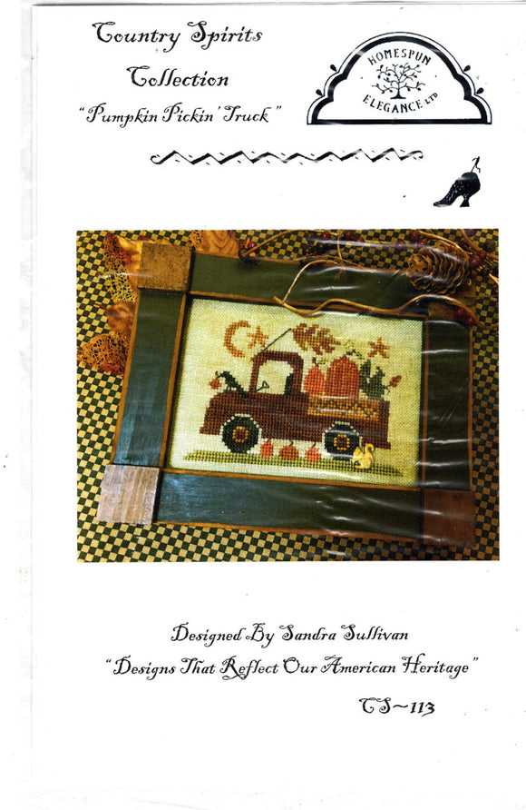 HMSP - CS-113 - Country Spirits Collection - Pumpkin Pickin Truck