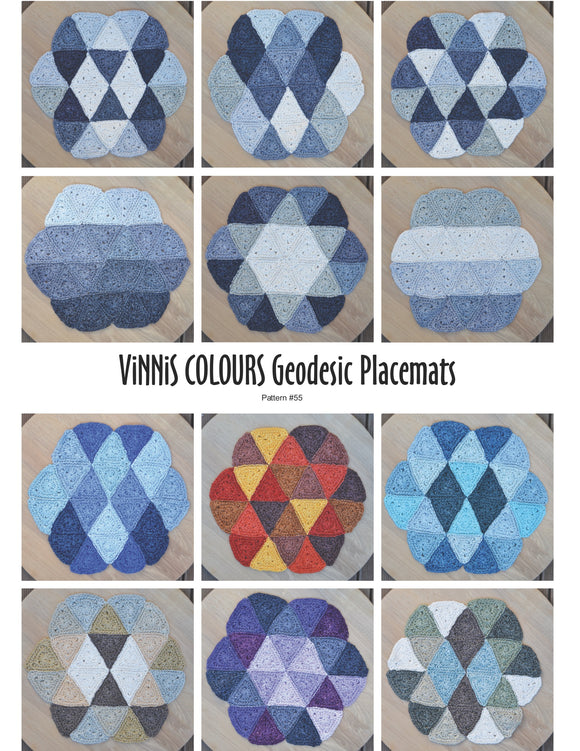 VCDL - P055 - Geodesic Placemats