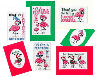 XNOH - Flamingo Greeting Cards