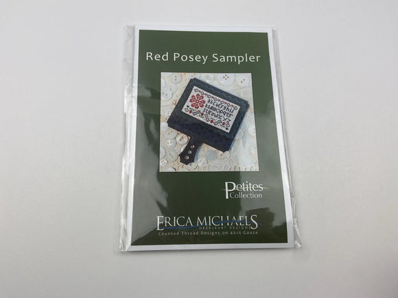 EMND - Petites Collection - Red Posey Sample (with finishing piece)