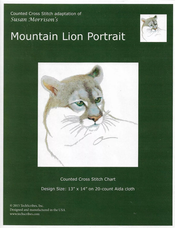 TCSC - Susan Morrison - Mountain Lion Portrait