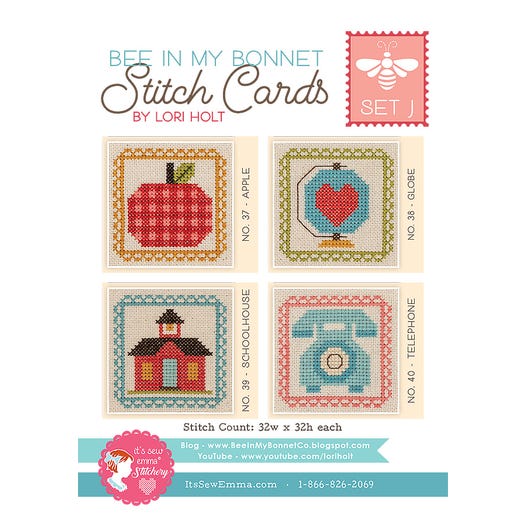 BIMB - ISE-463 - Stitch Cards: Set J