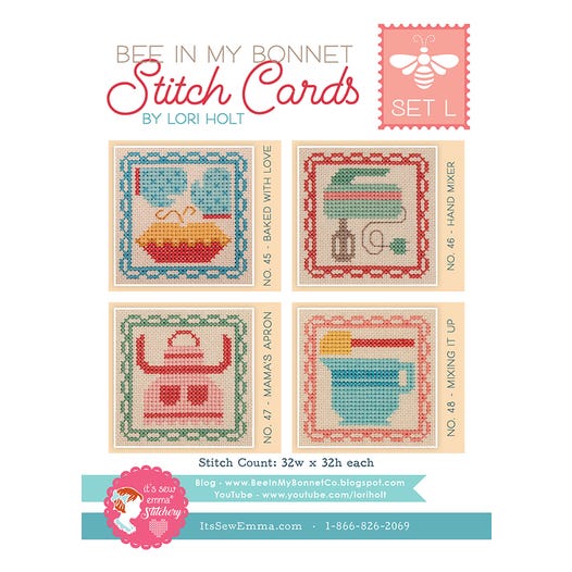 BIMB - ISE-457 - Stitch Cards: Set L