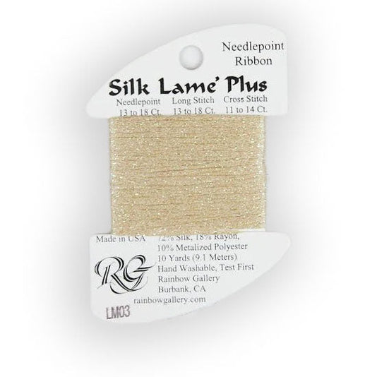 RBGL - Silk Lame Braid - Plus - LM-0003 - Ecru