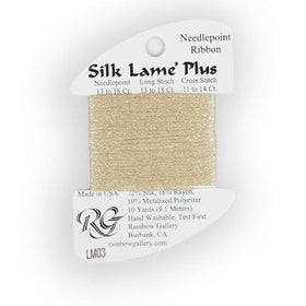 RBGL - Silk Lame Braid - Plus - LM-0003 - Ecru