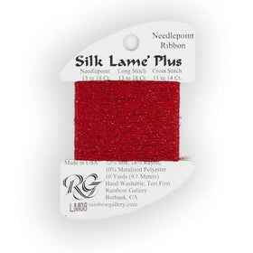 RBGL - Silk Lame Braid - Plus - LM-0008 - Red