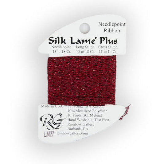 RBGL - Silk Lame Braid - Plus - LM-0027 - Garnet