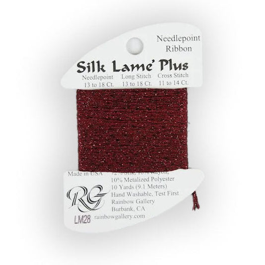 RBGL - Silk Lame Braid - Plus - LM-0028 - Burgundy