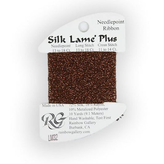 RBGL - Silk Lame Braid - Plus - LM-0032 - Coffee