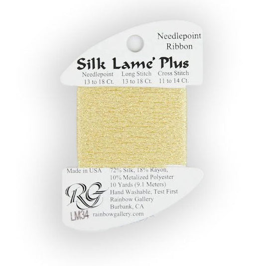 RBGL - Silk Lame Braid - Plus - LM-0034 - Lemon
