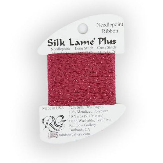 RBGL - Silk Lame Braid - Plus - LM-0045 - Deep Rose