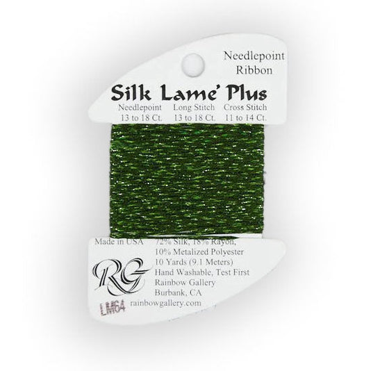 RBGL - Silk Lame Braid - Plus - LM-0064 - Deep Avocado