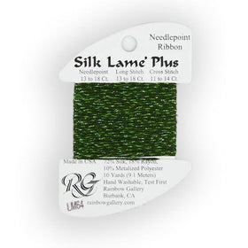 RBGL - Silk Lame Braid - Plus - LM-0064 - Deep Avocado