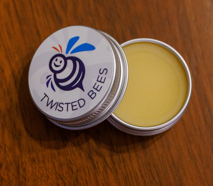 TWTH - Twisted Bees - Beeswax Thread Conditioner - Tin - 0.5 OZ