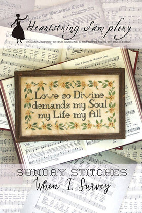 HSS - Sunday Stitches - When I Survey