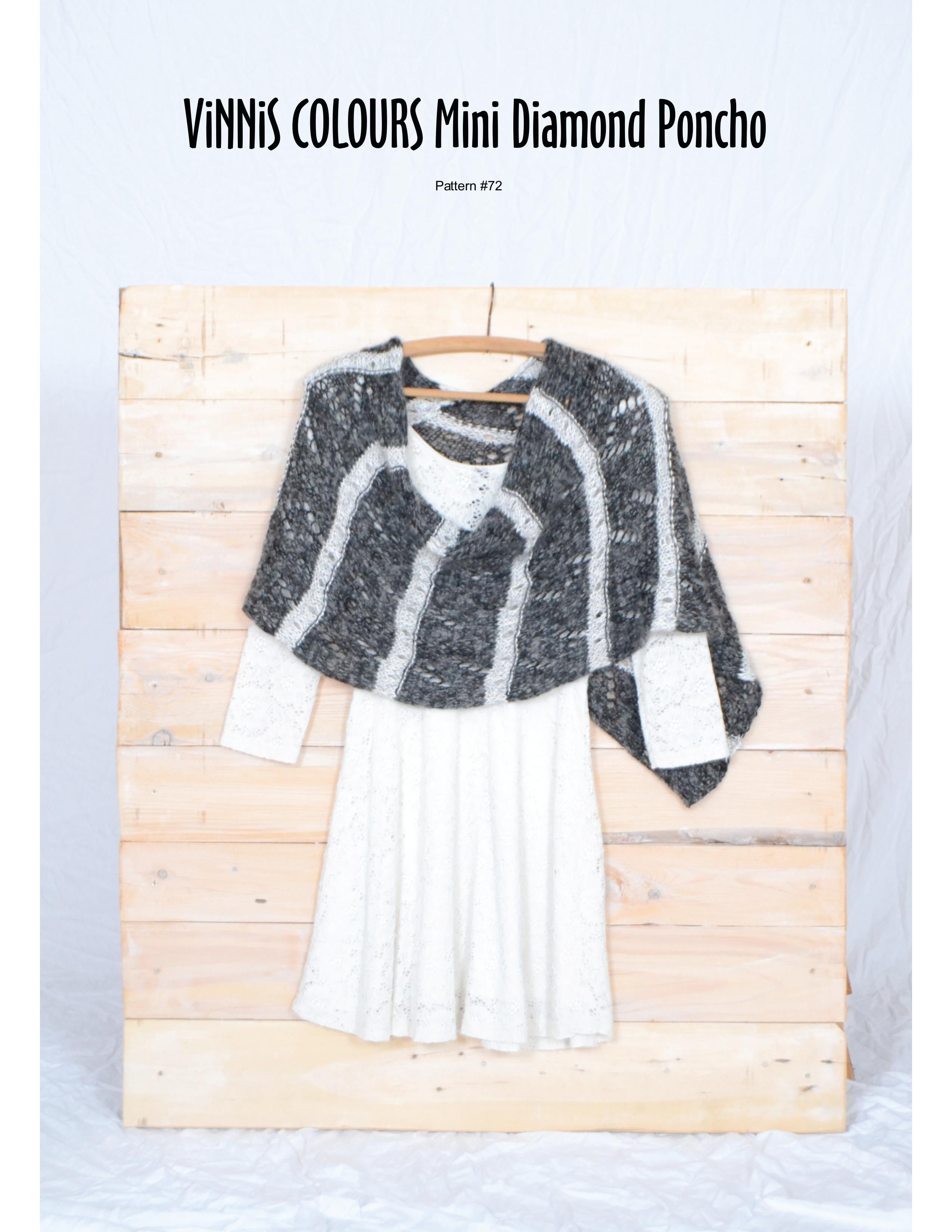 VCDL - P072 - Mini Diamond Poncho