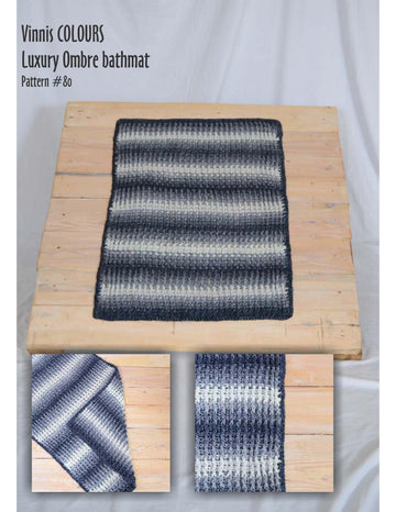 VCDL - P080 - Luxury Ombre Bathmat