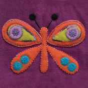 SS - Kit - Butterfly Pre-Cut Block - Purple