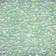 MHB - Size 11/0 Glass Seed Beads - 02016 - Crystal Mint