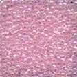 MHB - Size 11/0 Glass Seed Beads - 02018 - Crystal Pink