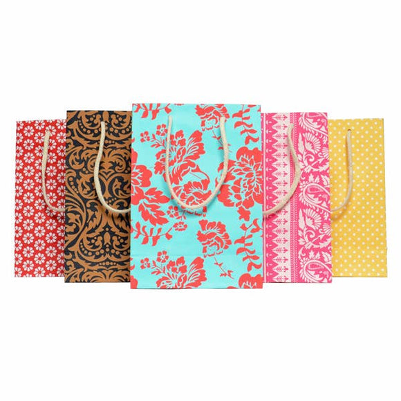 MBFT - Recycled Paper Medium Gift Bag 7x3.5x10 - Assorted