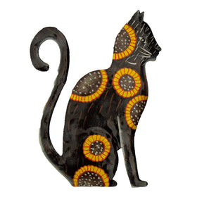 CDB - Haitian Metal Drum - Sitting Kitty - 13 Inch