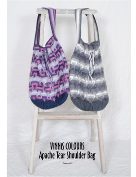 VCPK - P073 - Apache Tear Shoulder Bag - Purple