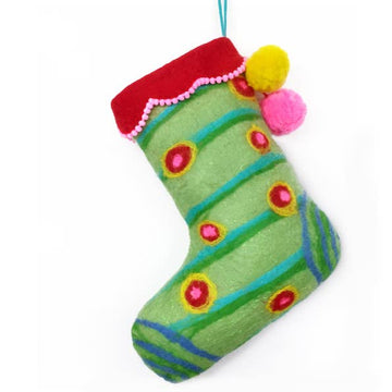 GILL - Rocking My Stocking COMPLETE Wet Felting Christmas Craft Kit