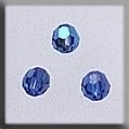 MHB - Crystal Treasures - 13020 - Round Bead Sapphire AB