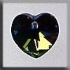 MHB - Crystal Treasures - 13044 - Small Heart - Vitrail Medium