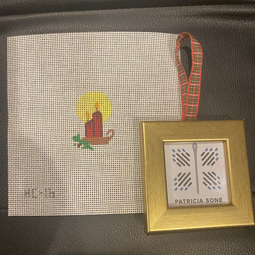 PS - Self-Finishing Needlepoint - HC-16 - Candles