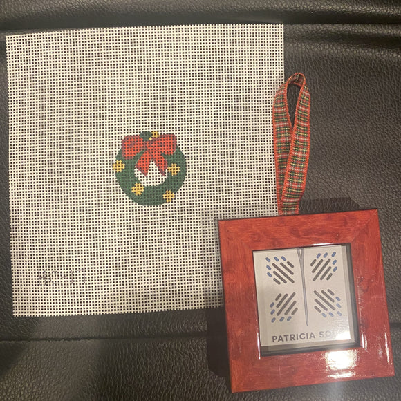 PS - Self-Finishing Needlepoint - HC-17 - Wreath