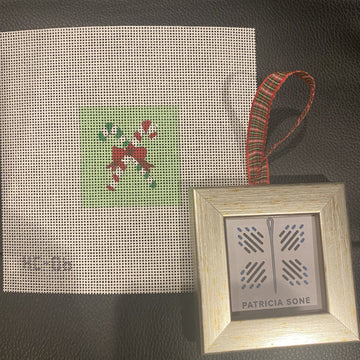 PS - Self-Finishing Needlepoint - HC-06 - Candy Canes