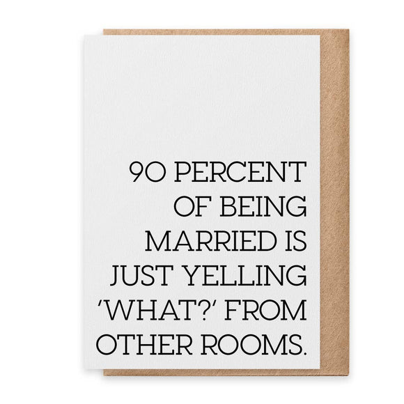 PSPR - Greeting Card - 90 Percent