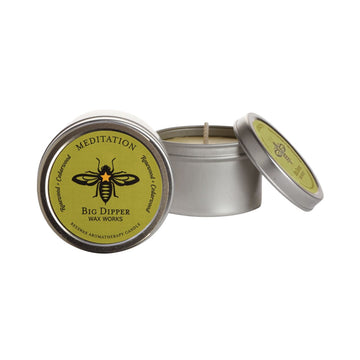 BDWW - Beeswax Aromatherapy Tin - Meditation - Cedarwood and Balsam