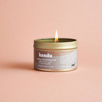 MBFT - amber sandalwood 3oz candle
