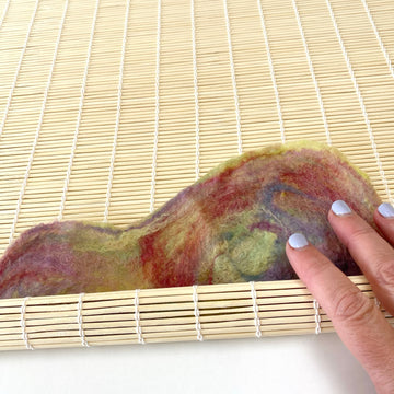 GILL - LARGE Bamboo Mat  for Wet Felting 178cm x 60cm