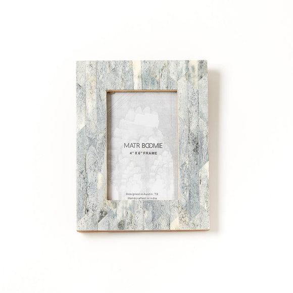 MBFT - Vayu 4x6 Grayscale Picture Frame - Handcrafted Fair Trade