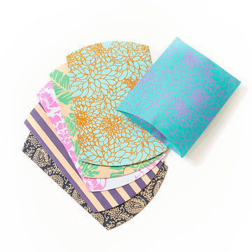 MBFT- Recycled Paper Pillow Box Pack of 10 - Assorted Eco-Friendly
