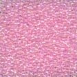 MHB - Size 15/0 Petite Glass Beads - 42018 - Crystal Pink