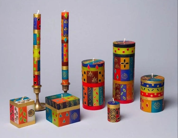 THAR - African Minerals Candle: Votive 2in Box of 6 (2 hour burn time)