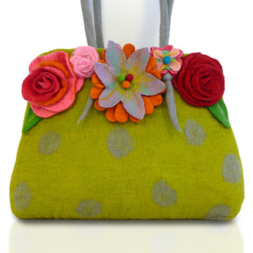 GILL - Glorious Gloria Large Wet Felting Bag Craft Kit
