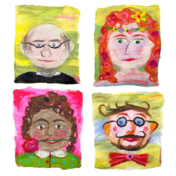 GILL - Felt Selfies COMPLETE Wet Felting Craft Kit